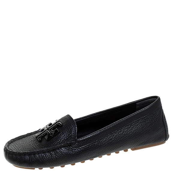 Authentic Tory Burch Loafers in black - Picture 8 of 14